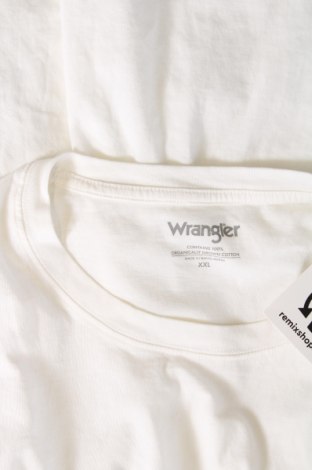 Ανδρικό t-shirt Wrangler, Μέγεθος XXL, Χρώμα Εκρού, Τιμή 15,81 €