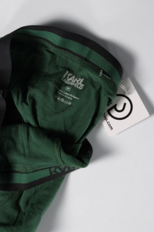 Boxeri bărbătești Karl Lagerfeld, Mărime M, Culoare Verde, Preț 89,29 Lei