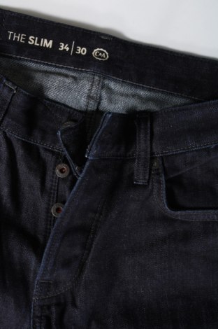Męskie jeansy C&A, Rozmiar L, Kolor Niebieski, Cena 92,76 zł