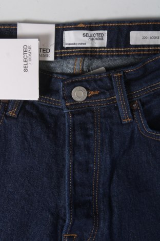 Pánské džíny  Selected Homme, Velikost S, Barva Modrá, Cena  205,00 Kč