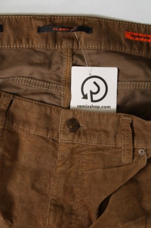 Pantaloni raiați de bărbați Alberto, Mărime L, Culoare Bej, Preț 144,74 Lei