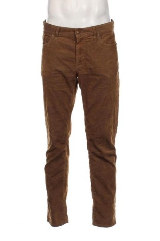 Pantaloni raiați de bărbați Alberto, Mărime L, Culoare Bej, Preț 41,97 Lei