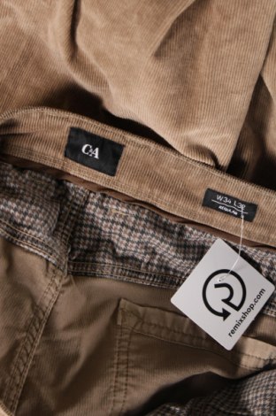 Ανδρικό κοτλέ παντελόνι C&A, Μέγεθος L, Χρώμα  Μπέζ, Τιμή 17,94 €
