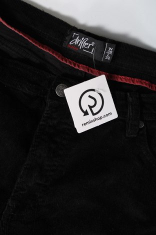 Pantaloni raiați de bărbați Drifter, Mărime XL, Culoare Negru, Preț 21,71 Lei