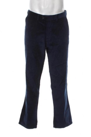 Pantaloni raiați de bărbați Eurex by Brax, Mărime L, Culoare Albastru, Preț 37,63 Lei