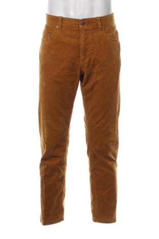 Pantaloni raiați de bărbați Nils Sundstrom, Mărime L, Culoare Galben, Preț 31,48 Lei