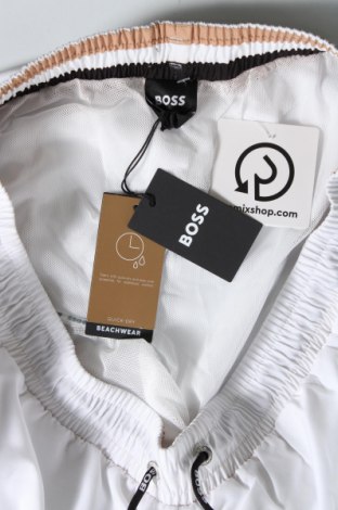 Ανδρικό κοντό παντελόνι BOSS, Μέγεθος XL, Χρώμα Λευκό, Τιμή 84,99 €