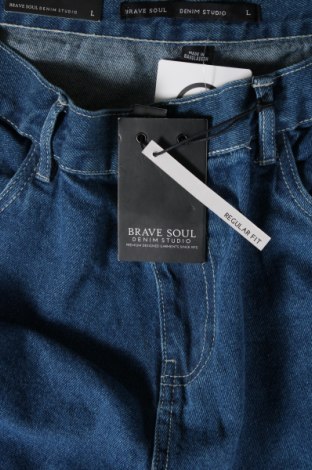 Ανδρικό κοντό παντελόνι Brave Soul, Μέγεθος L, Χρώμα Μπλέ, Τιμή 29,90 €