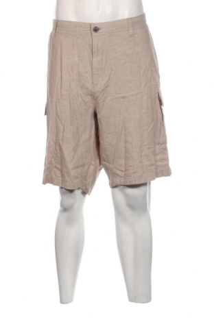 Мъжки къс панталон Dressmann, Размер 4XL, Цвят Бежов, Цена 10,01 лв.