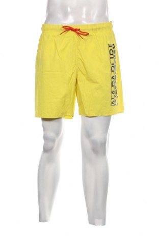Ανδρικό κοντό παντελόνι Napapijri, Μέγεθος XL, Χρώμα Κίτρινο, Τιμή 27,83 €