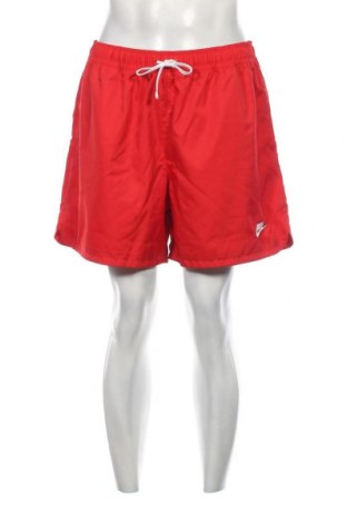 Мъжки къс панталон Nike, Размер XL, Цвят Червен, Цена 57,60 лв.