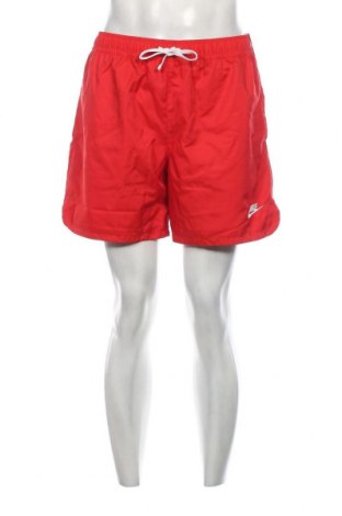 Мъжки къс панталон Nike, Размер M, Цвят Червен, Цена 46,08 лв.