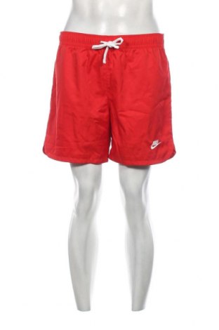 Мъжки къс панталон Nike, Размер S, Цвят Червен, Цена 36,00 лв.