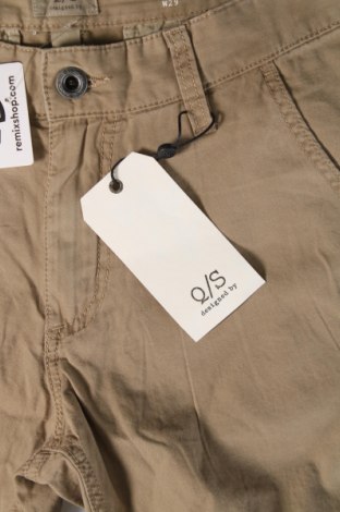 Herren Shorts Q/S by S.Oliver, Größe S, Farbe Beige, Preis 29,90 €