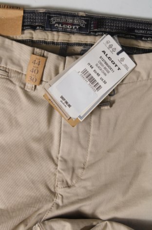Мъжки панталон Alcott, Размер S, Цвят Бежов, Цена 14,26 лв.