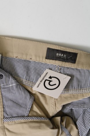 Мъжки панталон Brax, Размер L, Цвят Бежов, Цена 3,96 лв.