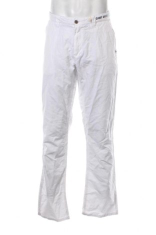 Ανδρικό παντελόνι Camp David, Μέγεθος L, Χρώμα Λευκό, Τιμή 35,93 €