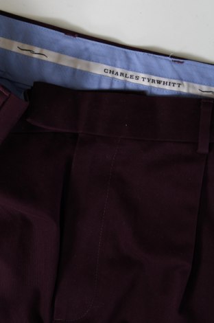 Мъжки панталон Charles Tyrwhitt, Размер XXL, Цвят Лилав, Цена 15,14 лв.