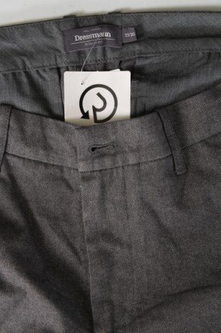 Pantaloni de bărbați Dressmann, Mărime L, Culoare Gri, Preț 20,99 Lei