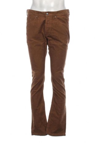 Pantaloni de bărbați H&M L.O.G.G., Mărime L, Culoare Maro, Preț 14,31 Lei