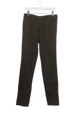 Мъжки панталон Jack & Jones, Размер S, Цвят Зелен, Цена 13,12 лв.