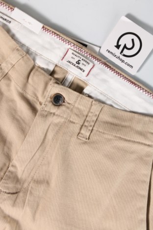 Мъжки панталон Jack & Jones, Размер M, Цвят Бежов, Цена 13,94 лв.