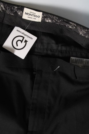Мъжки панталон Montego, Размер L, Цвят Черен, Цена 6,96 лв.