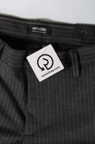 Pantaloni de bărbați Only & Sons, Mărime M, Culoare Gri, Preț 30,26 Lei