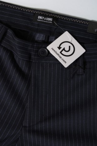 Ανδρικό παντελόνι Only & Sons, Μέγεθος L, Χρώμα Μπλέ, Τιμή 6,16 €