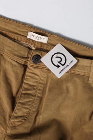 Pantaloni de bărbați Selected Homme, Mărime XL, Culoare Maro, Preț 312,50 Lei