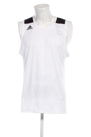Ανδρικό αμάνικο  Adidas, Μέγεθος XL, Χρώμα Λευκό, Τιμή 24,90 €