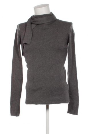 Ανδρικό πουλόβερ, Μέγεθος M, Χρώμα Γκρί, Τιμή 4,75 €