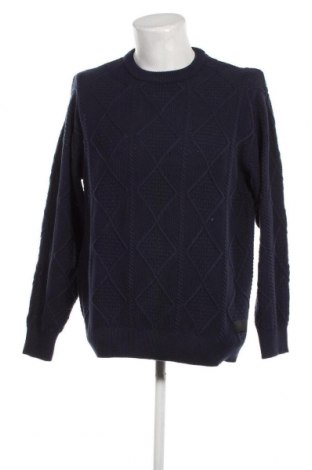 Ανδρικό πουλόβερ ! Solid, Μέγεθος L, Χρώμα Μπλέ, Τιμή 9,28 €