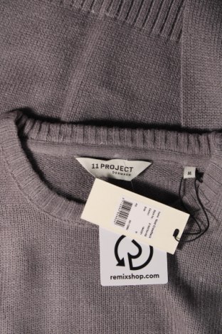 Ανδρικό πουλόβερ 11 Project, Μέγεθος M, Χρώμα Γκρί, Τιμή 11,13 €