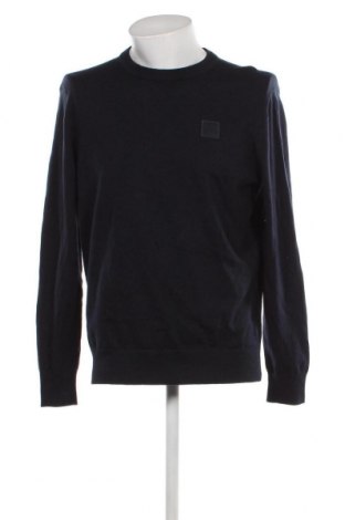Мъжки пуловер BOSS, Размер XL, Цвят Син, Цена 210,60 лв.