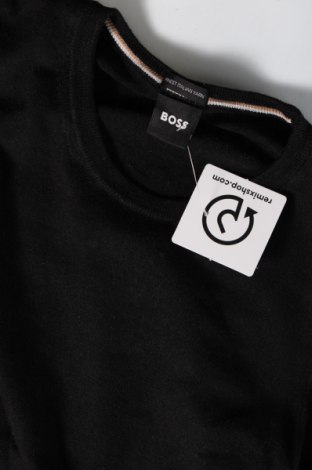 Ανδρικό πουλόβερ BOSS, Μέγεθος L, Χρώμα Μαύρο, Τιμή 41,01 €