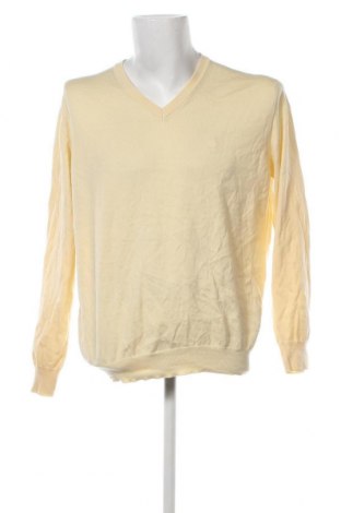 Ανδρικό πουλόβερ BOSS, Μέγεθος L, Χρώμα Κίτρινο, Τιμή 45,47 €