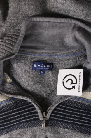 Ανδρικό πουλόβερ Biaggini, Μέγεθος M, Χρώμα Γκρί, Τιμή 5,02 €