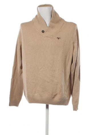 Мъжки пуловер Bpc Bonprix Collection, Размер XL, Цвят Бежов, Цена 8,70 лв.