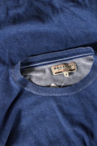 Ανδρικό πουλόβερ Broadway, Μέγεθος M, Χρώμα Μπλέ, Τιμή 8,07 €