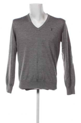 Мъжки пуловер Bruun & Stengade, Размер L, Цвят Сив, Цена 15,40 лв.