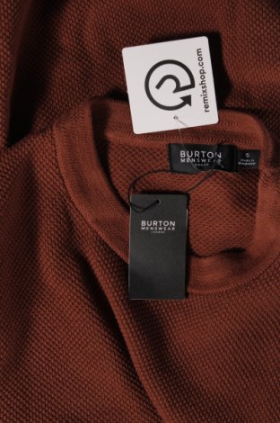 Мъжки пуловер Burton of London, Размер S, Цвят Кафяв, Цена 32,40 лв.