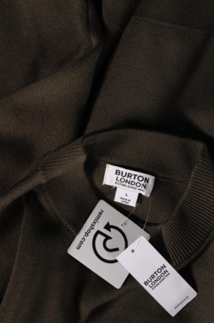 Ανδρικό πουλόβερ Burton of London, Μέγεθος L, Χρώμα Πράσινο, Τιμή 37,11 €
