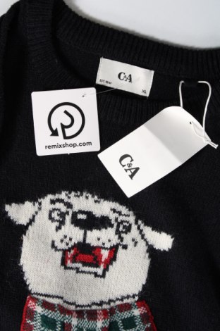 Мъжки пуловер C&A, Размер XL, Цвят Сив, Цена 8,70 лв.