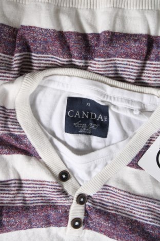 Ανδρικό πουλόβερ Canda, Μέγεθος XL, Χρώμα Πολύχρωμο, Τιμή 17,94 €