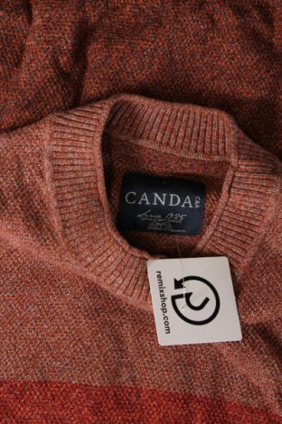 Мъжки пуловер Canda, Размер L, Цвят Оранжев, Цена 8,70 лв.
