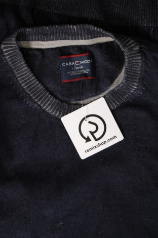 Мъжки пуловер Casa Moda, Размер XXL, Цвят Син, Цена 44,00 лв.