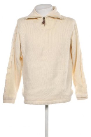 Мъжки пуловер Crane, Размер M, Цвят Екрю, Цена 10,15 лв.