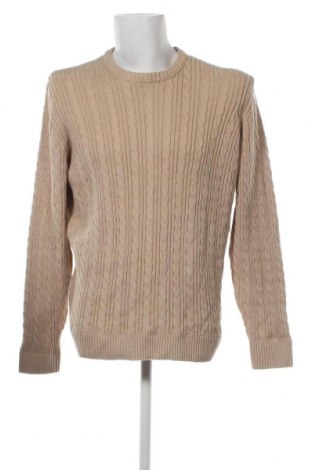 Мъжки пуловер Cubus, Размер XL, Цвят Бежов, Цена 9,57 лв.