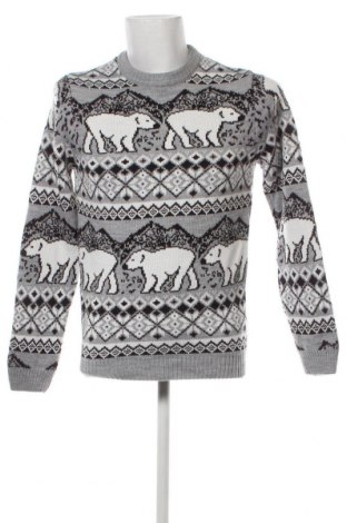 Ανδρικό πουλόβερ DF, Μέγεθος M, Χρώμα Γκρί, Τιμή 4,31 €